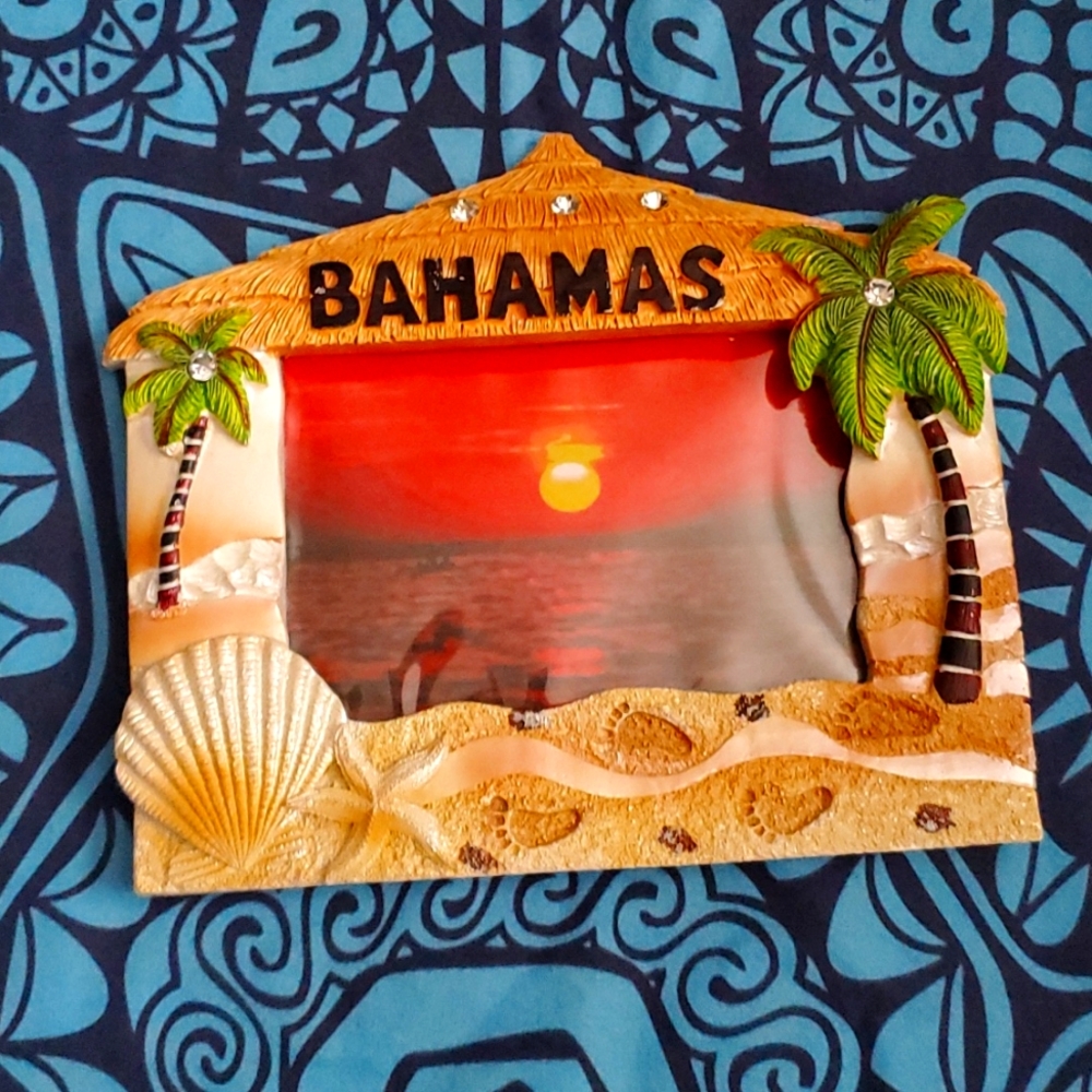 Bahamas picture frame